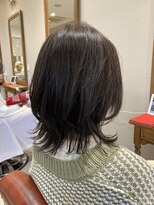 ヘアー クラージュ(hair courage) 外ハネとレイヤーを融合させたくびれシルエットスタイル