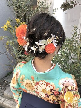 ゼスト クレス(ZEST Cres) 卒業式ヘア【立川 ZEST CRES 吉岡俊】