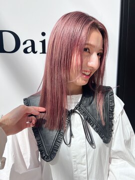 デイジードゥ(Daisy duex) 大人かわいい ピンク 美髪 ホワイトピンク ベビーピンク