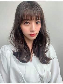 ミンクス 原宿店(MINX) モテヘア　綺麗めロング