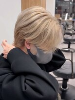 エルマーク(L-MARK)&nbsp;ダブルカラーブリーチケアブリーチミルクティーリタッチシルバー