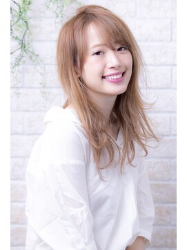 ルピック(Lepic by chiffon) ふんわりカール×パールベージュ