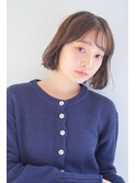 【Gallica】柔らかふんわりボブ/ゆるふわボブ/斜め前髪