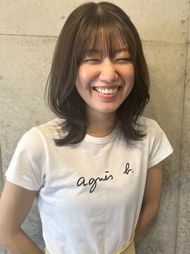 アイフィ(iFY) 【iFY 千葉】くびれレイヤー × グレージュ style