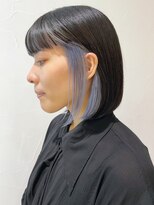 アルバム 新宿(ALBUM SHINJUKU)&nbsp;ボブイヤリングカラー_ショコラアッシュ_ba356511