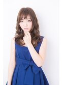 インナーグレージュ/マチルダボブ/前髪/ピンクベージュ/赤羽