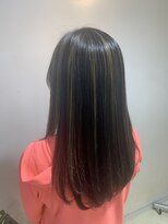 アズール 草加(azule)&nbsp;白髪染めからのコントラストハイライト