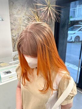 ソル 栄矢場町(SOL) 切りっぱなしボブ/美髪/ピンクブラウン[栄駅/矢場町駅]