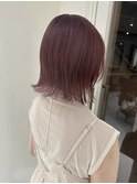 ピンクグレージュ