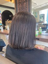 ヘアリゾート粋 ティガ 池袋店(tiga)&nbsp;ココアブラウン/ミディアムボブ