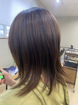 ユニーク 髪質改善で簡単スタイル