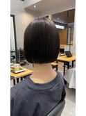 王道内巻きボブ
