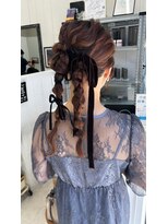 ベニス(VENICE) ベロアリボンと編み下ろし