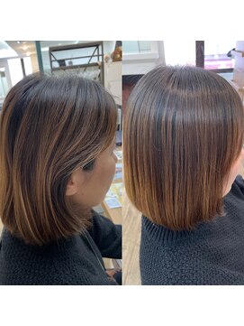 アメリ(Ameri) -Ameri-藤川☆美髪矯正【浜町/ショート/ボブ/髪質改善】