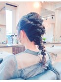 お呼ばれヘアセット