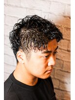 銀座マツナガ 新宿野村ビル店&nbsp;アップバング×パーマ