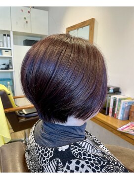 小さな美容室 ハナ(hana) 襟足スッキリ艶々ショートstyle♪