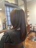 【人気NO１＃潤艶・乾燥対策】似合わせカット＋スリークトリートメント