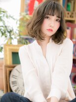 カバーヘア ブリス 川口(COVER HAIR bliss)&nbsp;ニュアンスパーマ大人美人小顔エアリーミディc6川口20代30代40代