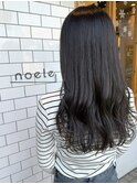 シアーグレージュ×ロングヘア