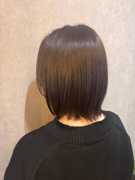 ウィスプ 赤羽店(wisp) さらっとまとまる 上品なツヤ感ナチュラルボブ #1