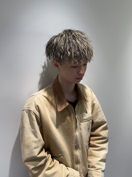 パーク バイ クリーム 大宮(PARK by CREAM) 【メンズ】ハイライトツイストスパイラルパーマ