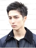 【Hale】ブルーブラックNo2784韓国マッシュスパイキーショート