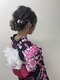セットサロン ココの写真/【三宮駅すぐ】本格着付け&ヘアセットで夏のお出かけも可愛く♪[浴衣着付け＋ヘアセット ￥6000～]