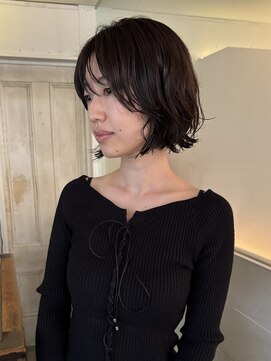 アンプラグド(unplugged) ボブパーマ　unplugged