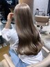 フルカラー+TOKIOトリートメント￥7700#ミルクティベージュカラー#レイヤー