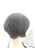 耳掛けショートボブ