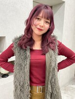 アロ 大阪梅田(alo)&nbsp;【momoa】ツヤっとワインレッド《ブリーチ/大阪梅田》