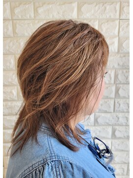 松本平太郎美容室 国立店 40代50代60代×ウルフ