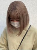 【ミルクティーボブ】ショート・レイヤーカットも人気