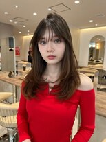 ジーナ 錦糸町(Zina)&nbsp;髪質改善＊顔周り小顔カットダークアッシュ＊美髪【Zina錦糸町】