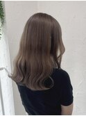 ほうじ茶ベージュアッシュベージュハイトーン