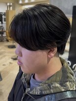 曲がる縮毛矯正専門店 バイ レイズ 名駅(曲がる縮毛矯正専門店 by RAYS)&nbsp;曲がる縮毛矯正毛流れセンターパート h