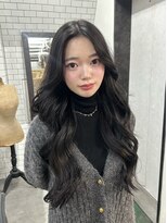 レガーレ(Legare)&nbsp;【広島韓国ヘア】韓国レイヤーカット×透明感グレーブラック