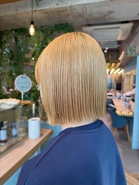 ロンドフルール 大宮東口(Lond fleur) ミニウルフレイヤーカット顔周りカット前髪カット韓国ボブ/大宮