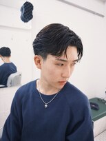 ウェルネス(Wellness)&nbsp;メンズ/フェード/ブッダパーマ/スパイキーショート/ブリーチ4