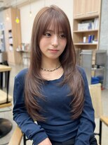 ミリ(mm)&nbsp;10代20代30代レイヤーカット髪質改善くびれ巻き透明感仙台韓国