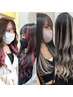 ＜柘植指名限定＞メッシュ、インナー入れ放題！シールエクステ60枚 24900円