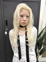 グロウ 渋谷西口(grow) 【ホワイトブロンド/ロングレイヤー/ハイトーン】