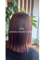 アッシュ アーティスティック スタジオ オブ ヘア(Ash artistic studio of hair)&nbsp;深みブラウン