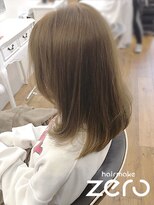ヘアメイクゼロ 坂戸駅前店(hairmake zero)&nbsp;N.カラー　モノトーン