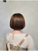 秋に可愛い♪ふんわりボブ