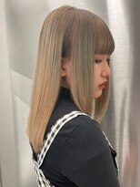 エリス 四条烏丸店(ELIS) 小顔に見せるヘア/オリーブカラー/ハイライトカラー/髪質改善