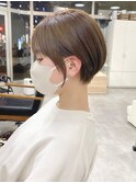 大人可愛い20代30代40代前下がりショートボブ丸みショート◎横浜