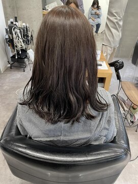 シェル 吉祥寺(shell) アッシュブラウン/ロングスタイル/透明感カラー