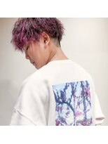 ルースト 八王子店(ROOST)&nbsp;ツイストスパイラル　ハイライトピンク